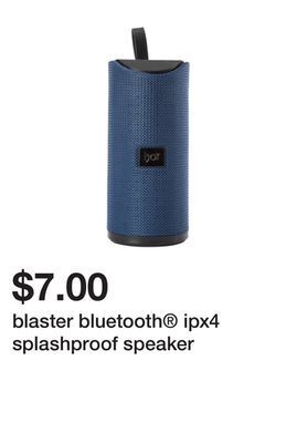 Five Below Blaster bluetooth® ipx4 splashproof speaker offer