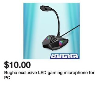 Five Below Bugha exclusive led gaming microphone for pc offer