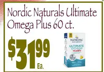 Wild By Nature Nordic naturals ultimate omega plus offer