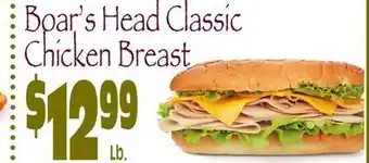 Wild By Nature Boar's head classic chicken breast offer