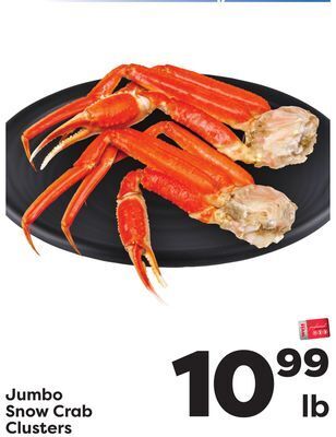Weis Markets Jumbo snow crab clusters offer