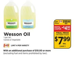 ShopRite Oil offer