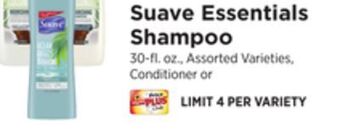 ShopRite Essentials shampoo offer