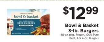 ShopRite 3-lb. burgers offer