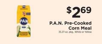 ShopRite Pre-cooked corn meal offer