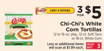 ShopRite White corn tortillas offer