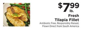ShopRite Fresh tilapia fillet offer