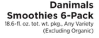 ShopRite Smoothies 6-pack offer
