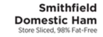 ShopRite Domestic ham offer