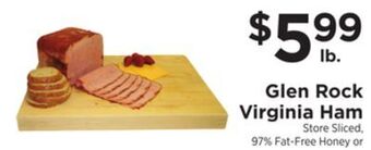 ShopRite Glen rock virginia ham offer