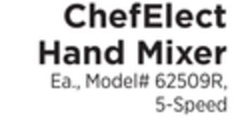 ShopRite Hand mixer offer