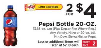 ShopRite Bottle 20-oz. offer