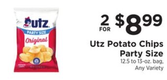 ShopRite Potato chips party size offer