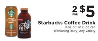 ShopRite Coffee drink offer