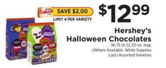 ShopRite Halloween chocolates offer