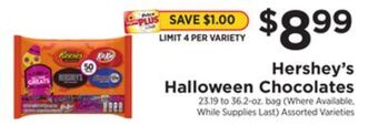 ShopRite Halloween chocolates offer
