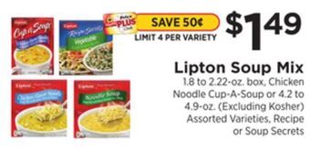 ShopRite Soup mix offer