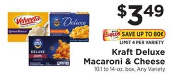 ShopRite Deluxe macaroni & cheese offer