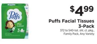 ShopRite Facial tissues 3-pack offer