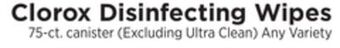 ShopRite Disinfecting wipes offer