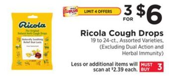 ShopRite Cough drops offer