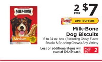 ShopRite Dog biscuits offer