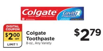 ShopRite Toothpaste offer