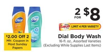 ShopRite Body wash offer