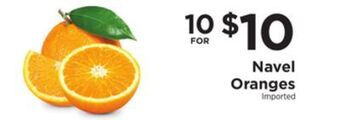 ShopRite Navel oranges offer