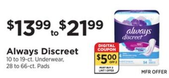 ShopRite Discreet offer