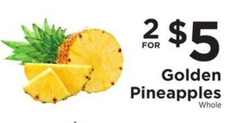 ShopRite Golden pineapples offer