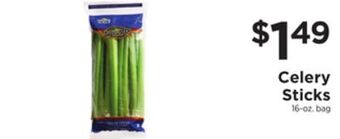 ShopRite Celery sticks offer