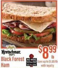 Chief Supermarket Black Forest Ham offer