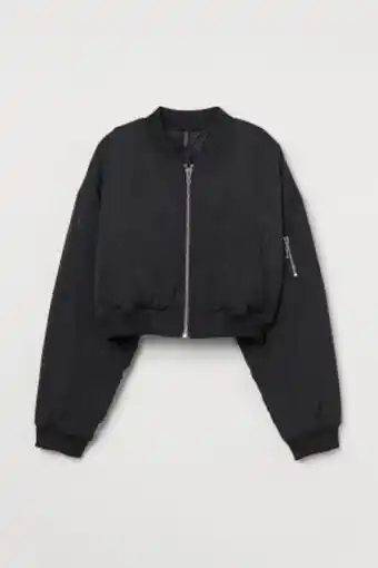 H&M Crop bomber jacket offer