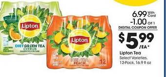 Kroger Lipton tea offer