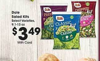 Kroger Dole salad kits offer