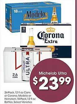 Kroger Michelob ultra offer