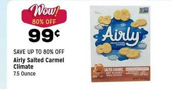 Grocery Outlet Airly salted carmel climate offer