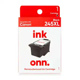 Walmart Onn. remanufactured ink cartridge, canon pg-245xl black, 1 cartridge offer