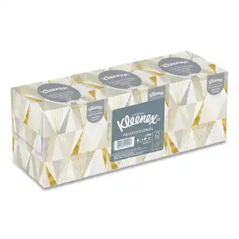 Walmart Kleenex facial tissue, 2-ply, pop-up box, 95 tissues/box, 3 boxes/pack offer