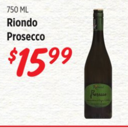 Rouses Riondo prosecco offer