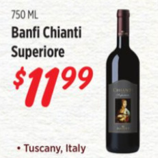 Rouses Banfi chianti superiore offer