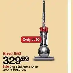 Target Dyson origin vacuum offer
