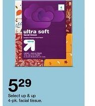 Target Facial tissue offer