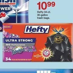 Target Hefty trash bags offer