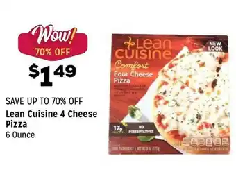 Grocery Outlet Lean cuisine 4 cheese pizza offer