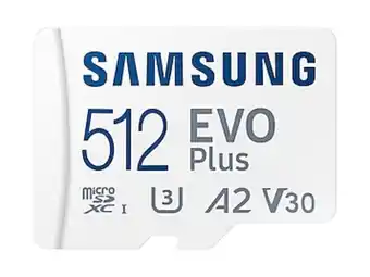 Samsung Evo plus + adapter microsdxc 512gb offer