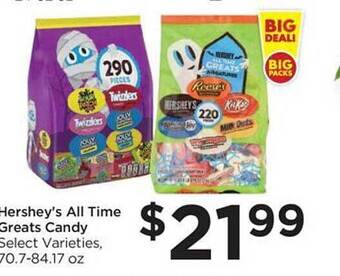 Foods Co Hershey's all time greats candy offer
