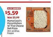 Aldi Mama cozzi's pizza kitchen 16 offer
