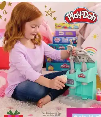 Kohl's Play-doh colorful café play set offer